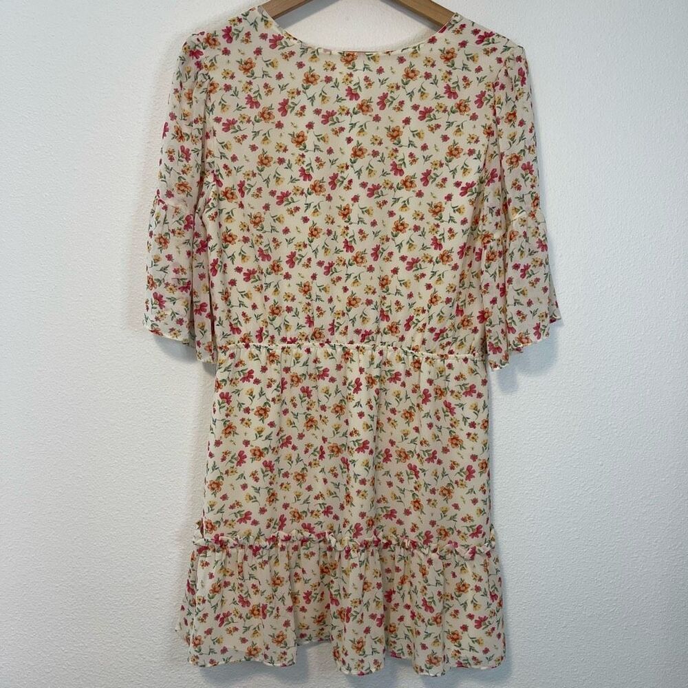 Lost‎ + Wander Mini Floral Swing Dress Size Large - Picture 6 of 7